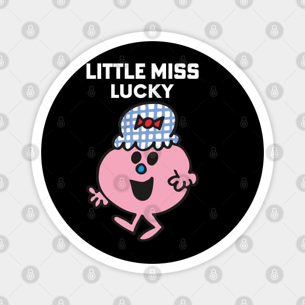 LITTLE MISS LUCKY Magnet by reedae